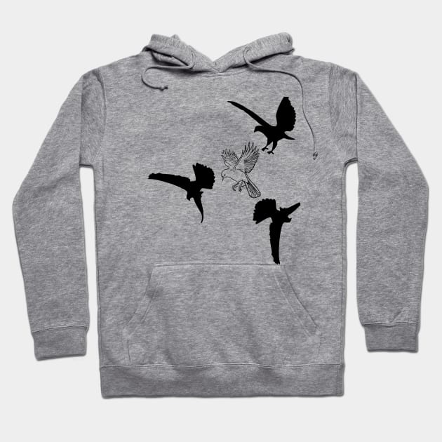 Bird of Prey Hoodie by Imagination